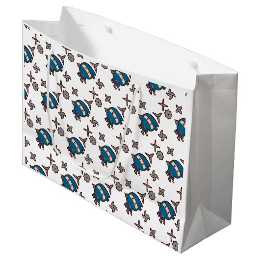Ninja Boy Groot Cadeauzakje (Voorkant Gekanteld)