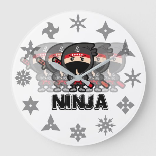 Ninja Boy Grote Klok (Voorkant)