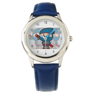 Ninja Boy Horloge