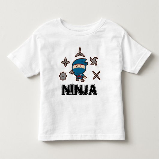 Ninja Boy Kinder Shirts (Voorkant)
