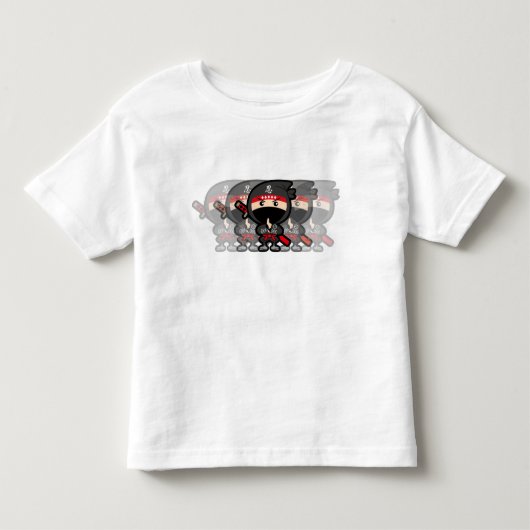 Ninja Boy Kinder Shirts (Voorkant)
