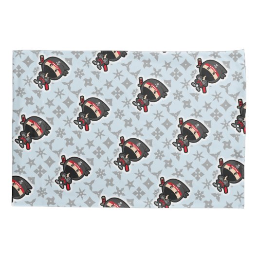 Ninja Boy Kussensloop (Achterkant)