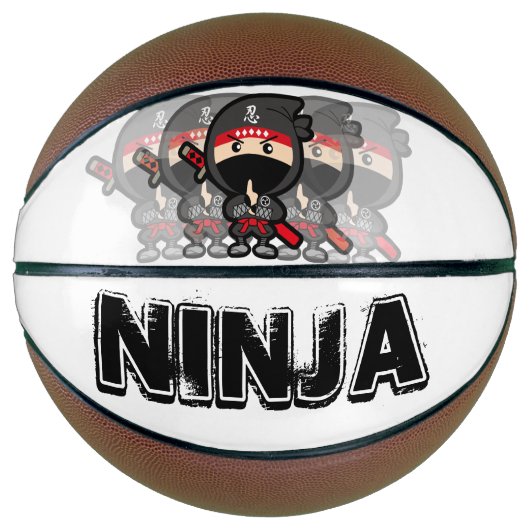 Ninja Boy Mini Basketbal (Voorkant)