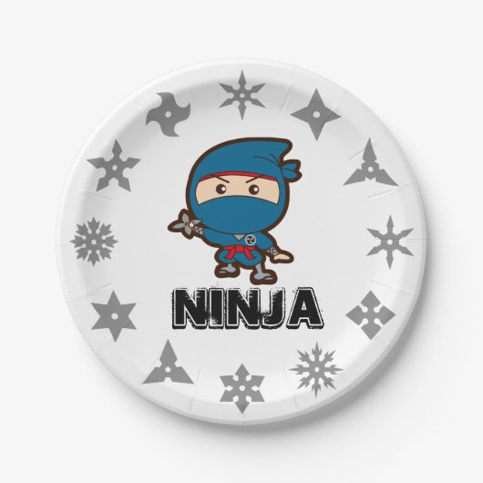 Ninja Boy Paper Bord (Voorkant)