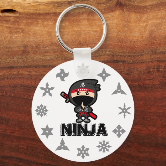 Ninja Boy Sleutelhanger (Voorkant)