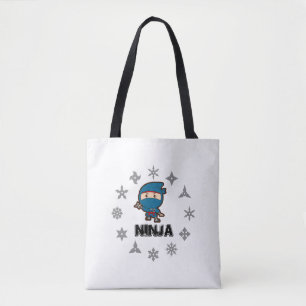 Ninja Boy Tote Bag