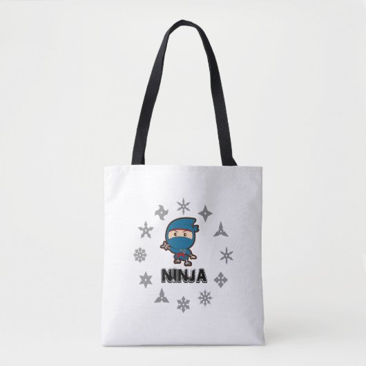 Ninja Boy Tote Bag (Voorkant)