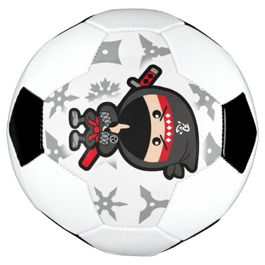Ninja Boy Voetbal (Gedraaid)