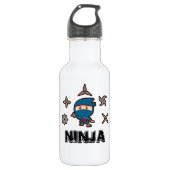 Ninja Boy Waterfles (Voorkant)