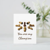 Ninja Briefkaart (Staand voorkant)