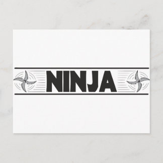 ninja briefkaart