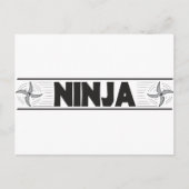 ninja briefkaart (Voorkant)