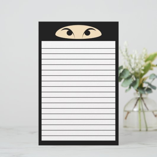 Ninja Briefpapier (Staand voorkant)