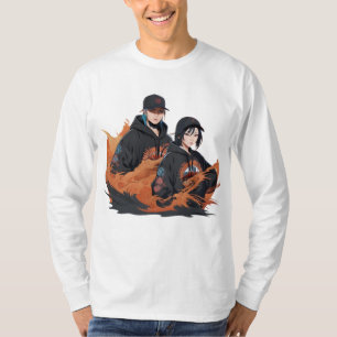 Ninja broer en zus t-shirt 2023