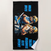 Ninja Bros Elite Inzet  Strandlaken (Voorkant)