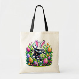 Ninja Bunny Paasavontuur Tote Bag