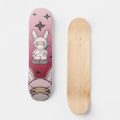 Ninja Bunny. Skateboard (Voorkant)