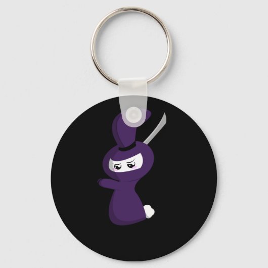 Ninja Bunny Sleutelhanger (Voorkant)
