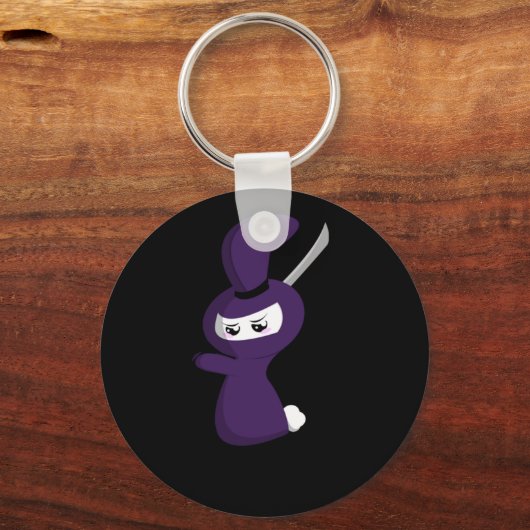 Ninja Bunny Sleutelhanger (Voorkant)