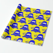 Ninja Cadeaupapier (Uitgerold)