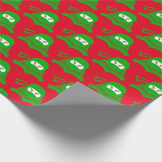 Ninja Cadeaupapier (Hoek)