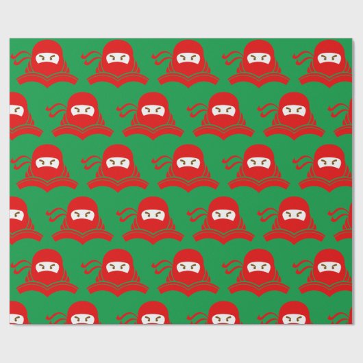 Ninja Cadeaupapier (Vlak)