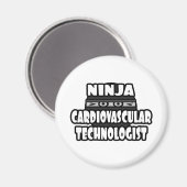 Ninja cardiovasculaire technoloog magneet (Voorkant / Achterkant)