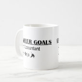 Ninja Career Goals - Accountant Koffiemok (Voorkant links)