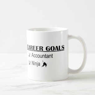 Ninja Career Goals - Accountant Koffiemok