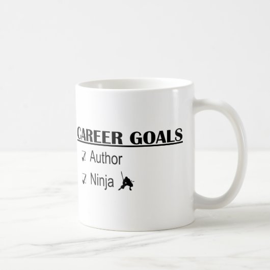 Ninja Career Goals - Auteur Koffiemok (Rechts)