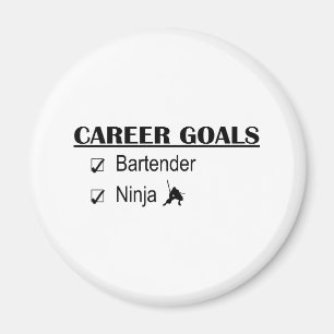 Ninja Career Goals - Bartender Magneet