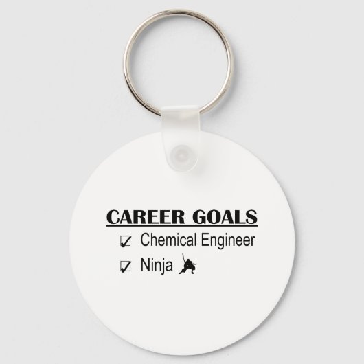 Ninja Career Goals - Chemical Engineer Sleutelhanger (Voorkant)