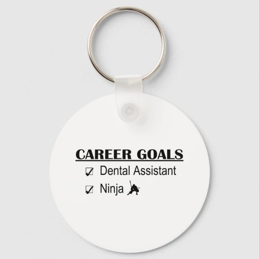 Ninja Career Goals - Dental Assistant Sleutelhanger (Voorkant)