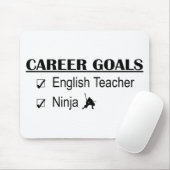 Ninja Career Goals - Engelse leraar Muismat (Met muis)