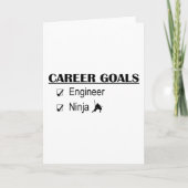 Ninja Career Goals - Engineer Kaart (Voorkant)