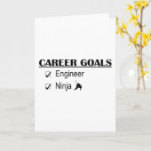 Ninja Career Goals - Engineer Kaart (Gele Bloem)