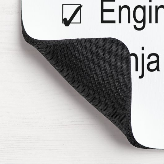 Ninja Career Goals - Engineer Muismat (Hoek)