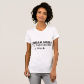 Ninja Career Goals - Flight Attendant T-shirt (Voorkant volledig)