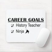 Ninja Career Goals - geschiedenisleraar Muismat (Met muis)