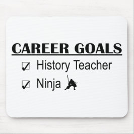Ninja Career Goals - geschiedenisleraar Muismat