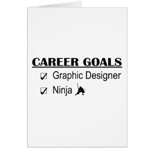 Ninja Career Goals - Grafische ontwerper