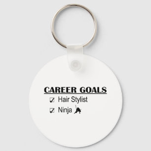 Ninja Career Goals - Hair Stylist Sleutelhanger