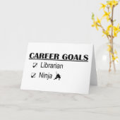 Ninja Career Goals - Librarian Kaart (Gele Bloem)
