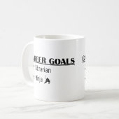 Ninja Career Goals - Librarian Koffiemok (Voorkant links)