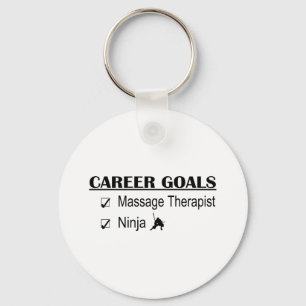 Ninja Career Goals - Massage Therapist Sleutelhanger