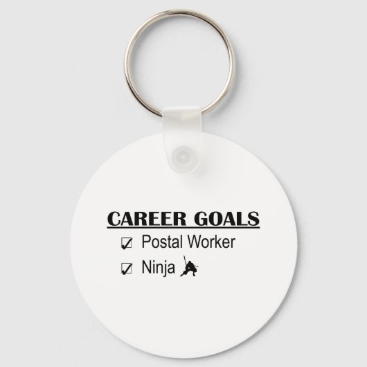 Ninja Career Goals - Postal Worker Sleutelhanger (Voorkant)
