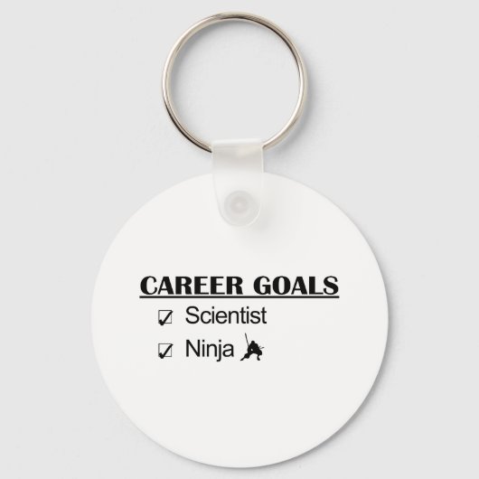 Ninja Career Goals - Scientist Sleutelhanger (Voorkant)