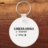 Ninja Career Goals - Scientist Sleutelhanger (Voorkant)