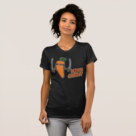 Ninja Carrot T-shirt (Voorkant volledig)