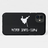 Ninja Case-Mate iPhone Case (Achterkant (horizontaal))